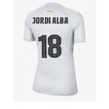 Barcelona Jordi Alba #18 Tredjedrakt Kvinner 2022-23 Kortermet